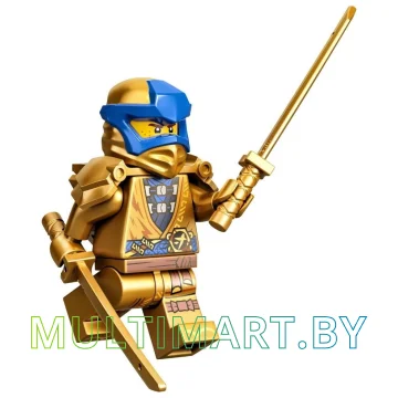 Конструктор LEGO Ninjago 71738 Битва с роботом Зейна картинка 9